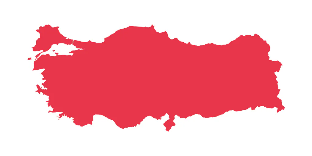 Turkey map
